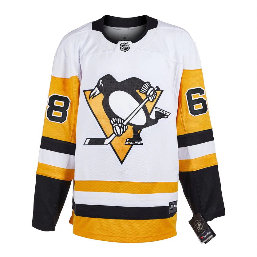 Jaromir Jagr Pittsburgh Penguins Signed White Fanatics Jersey
