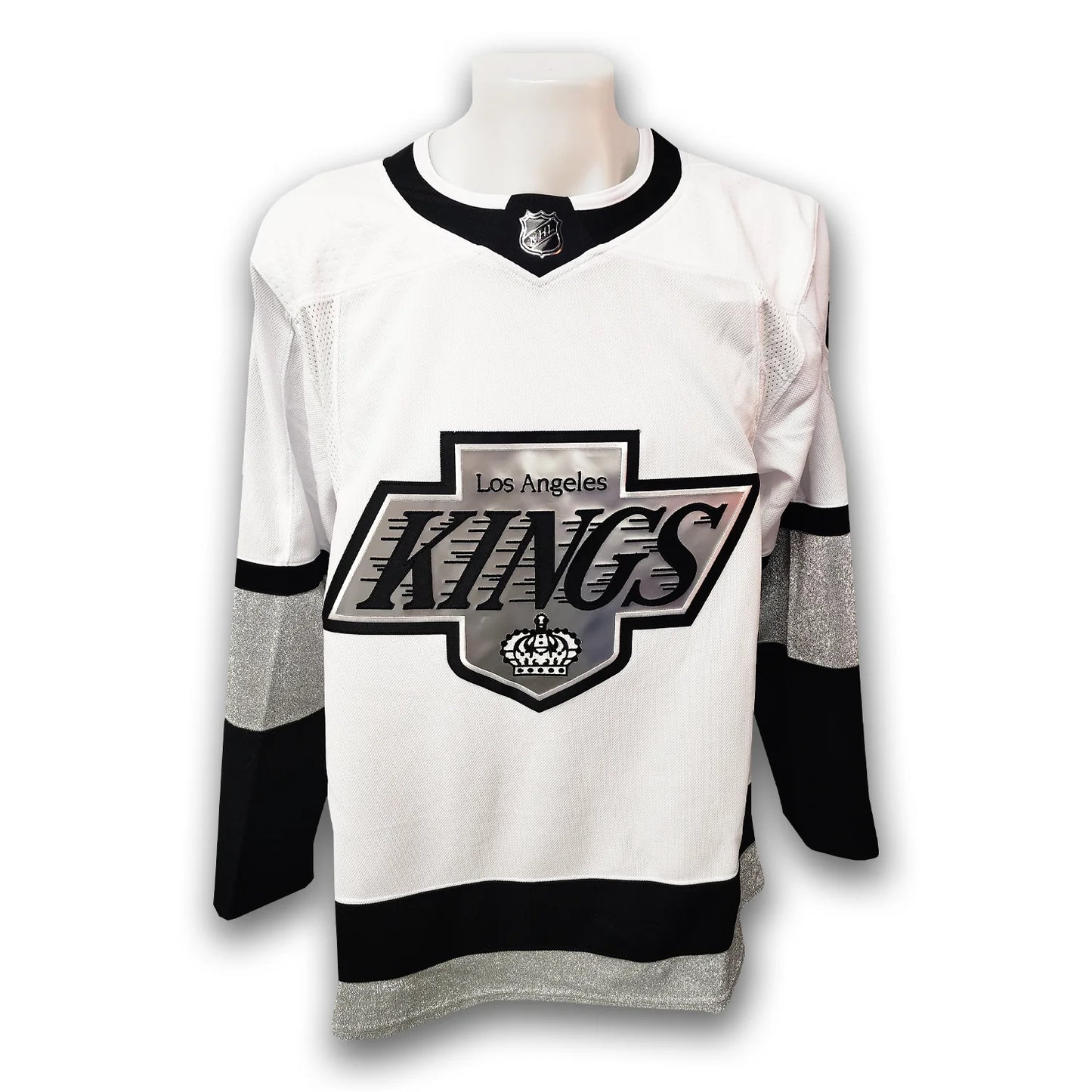 Adrian Kempe Autographed Los Angles Kings Away Adidas Jersey