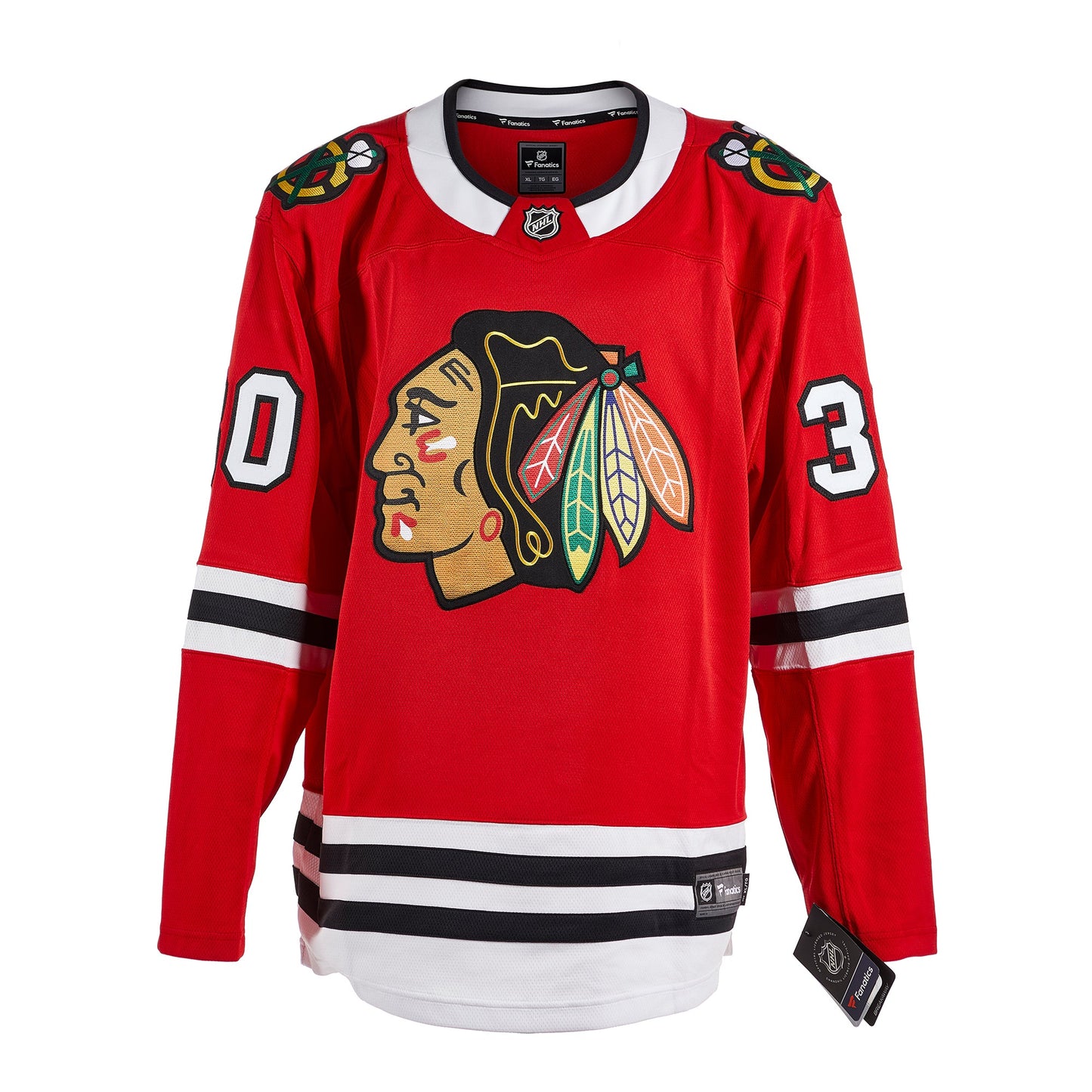 Ed Belfour Chicago Blackhawks Autographed Fanatics Jersey
