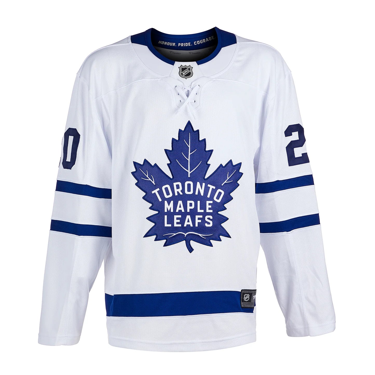 Ed Belfour Autographed Toronto Maple Leafs White Fanatics Jersey