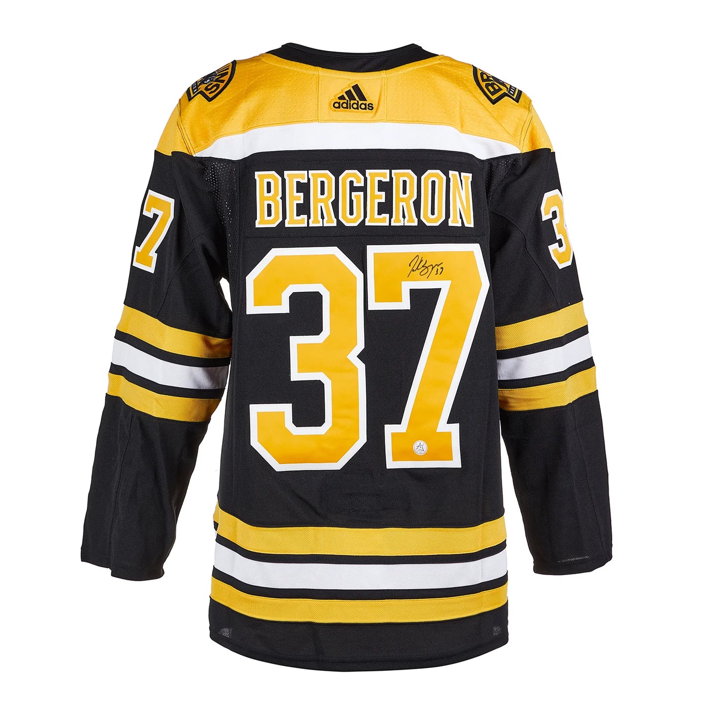 Patrice Bergeron Autographed Boston Bruins adidas Jersey