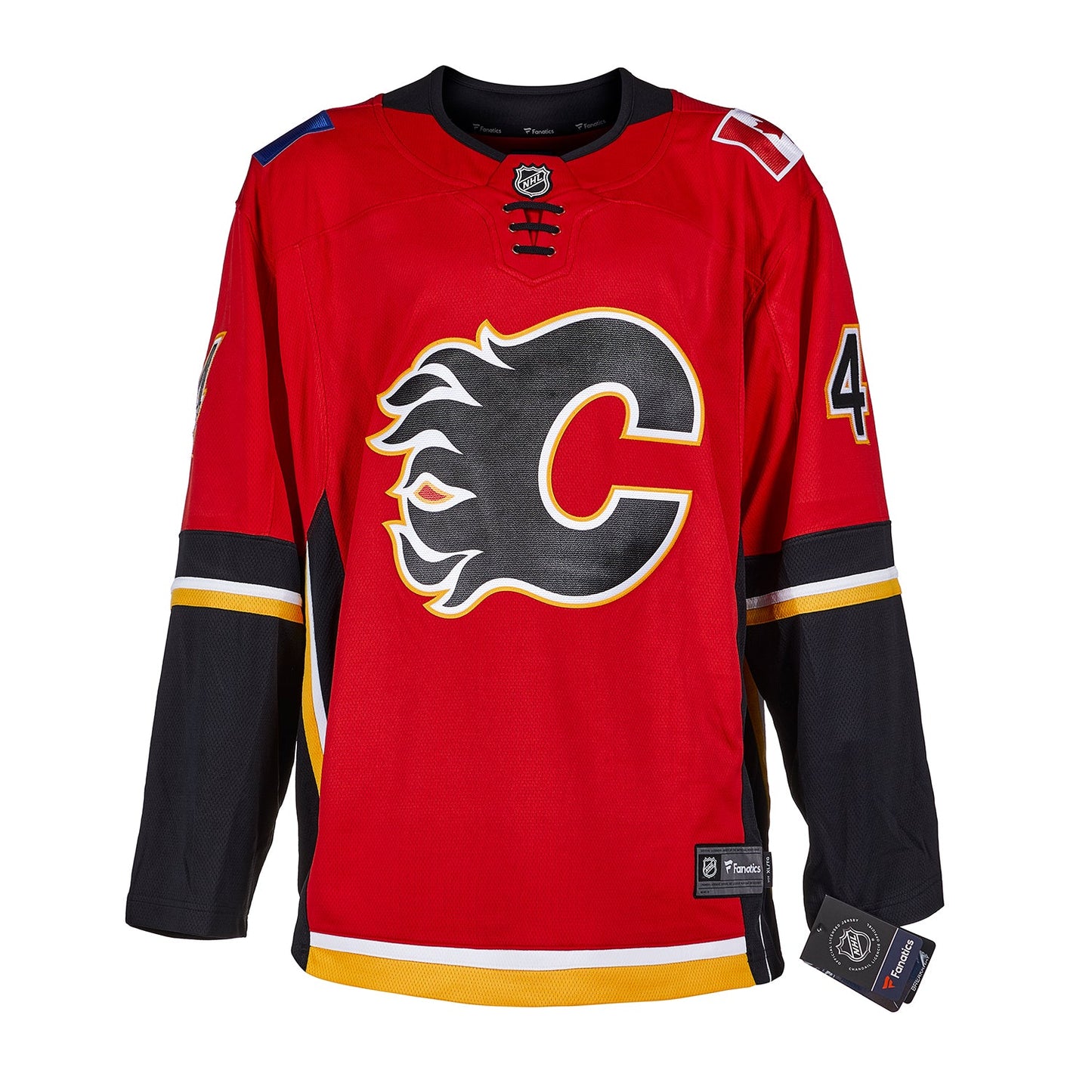 Jay Bouwmeester Calgary Flames Autographed Fanatics Jersey