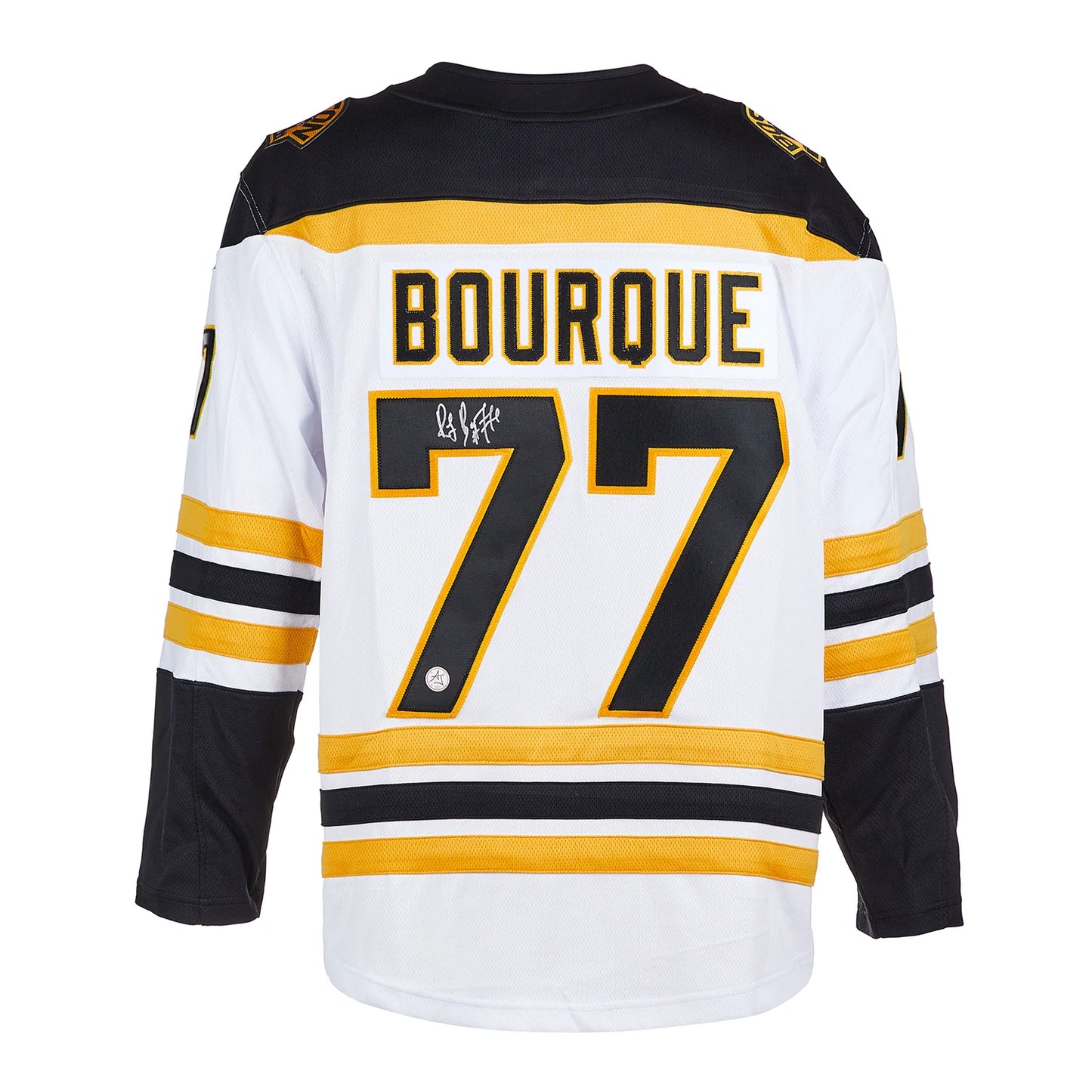 Ray Bourque Autographed Boston Bruins White Fanatics Jersey