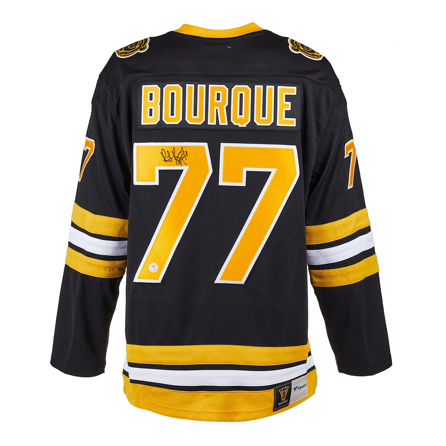 Ray Bourque Signed Boston Bruins Throwback Fanatics Jersey