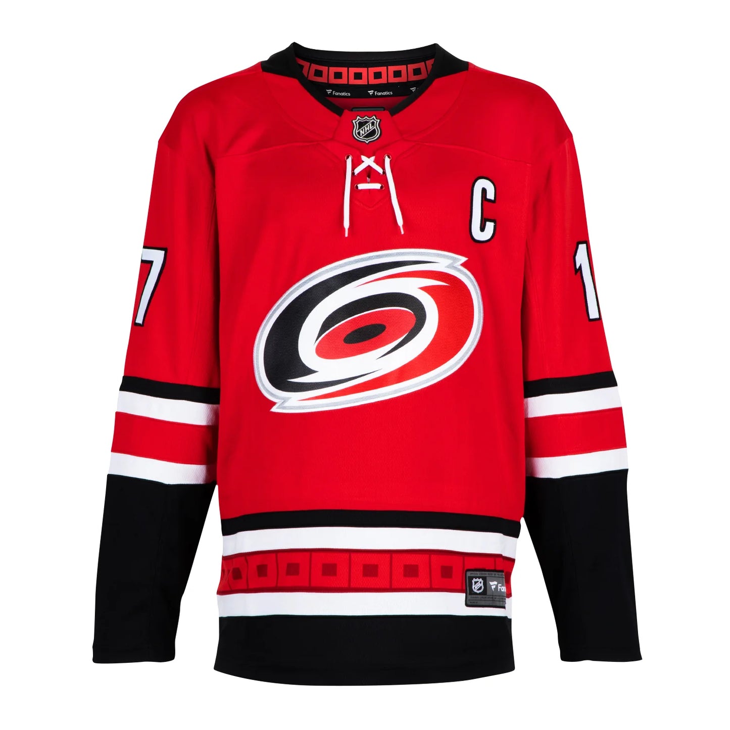 Rod Brind'Amour Autographed Carolina Hurricanes Red Fanatics Jersey