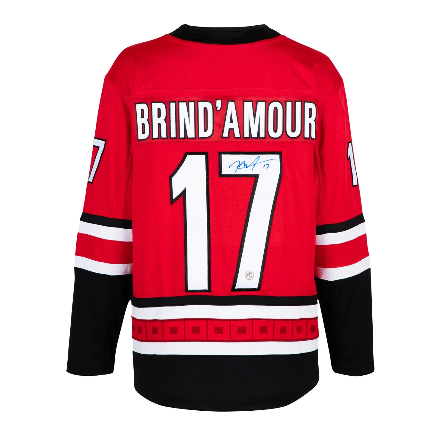 Rod Brind'Amour Autographed Carolina Hurricanes Red Fanatics Jersey
