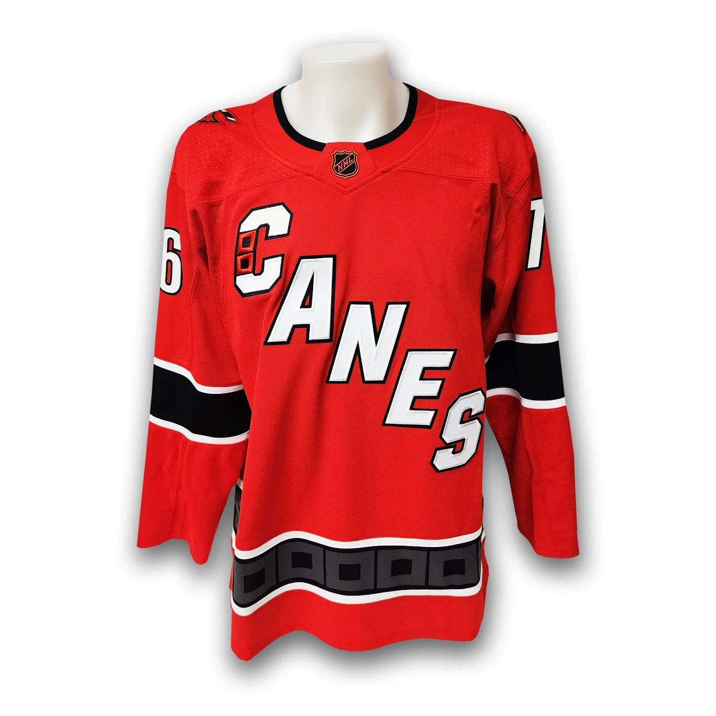 Brady Skjei Autographed Carolina Hurricanes Reverse Retro 2.0 Adidas Jersey