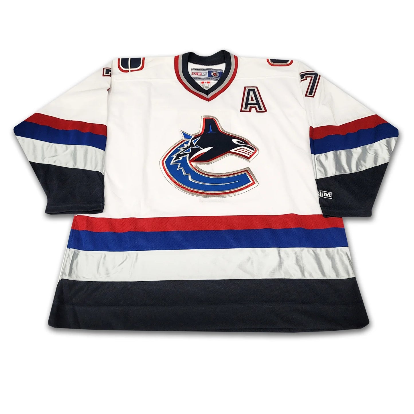 Brendan Morrison Vancouver Canucks White Jersey Inscribed West Coast Express
