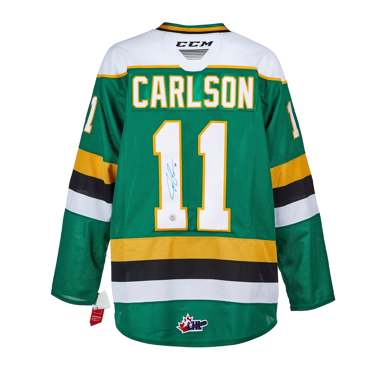 John Carlson London Knights Autographed CHL CCM Jersey