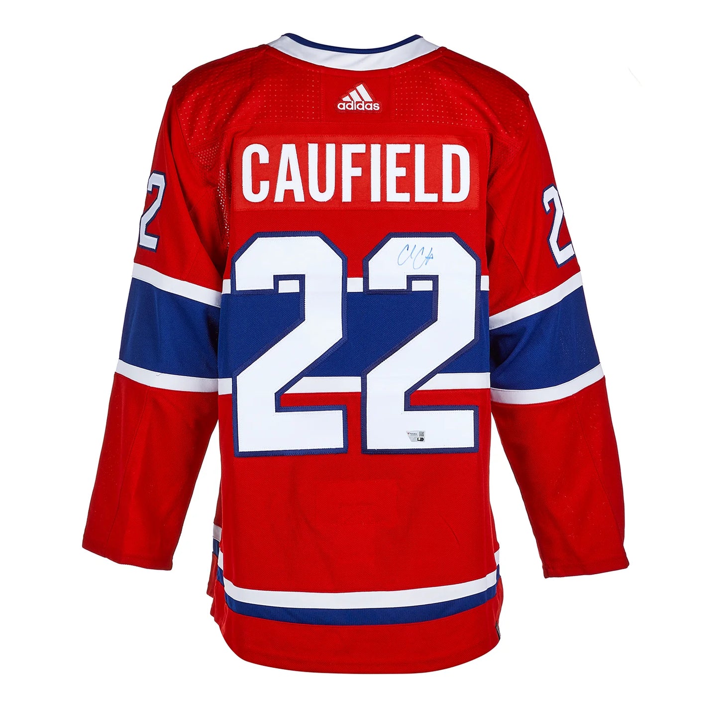 Cole Caufield Autographed Montreal Canadiens adidas Jersey