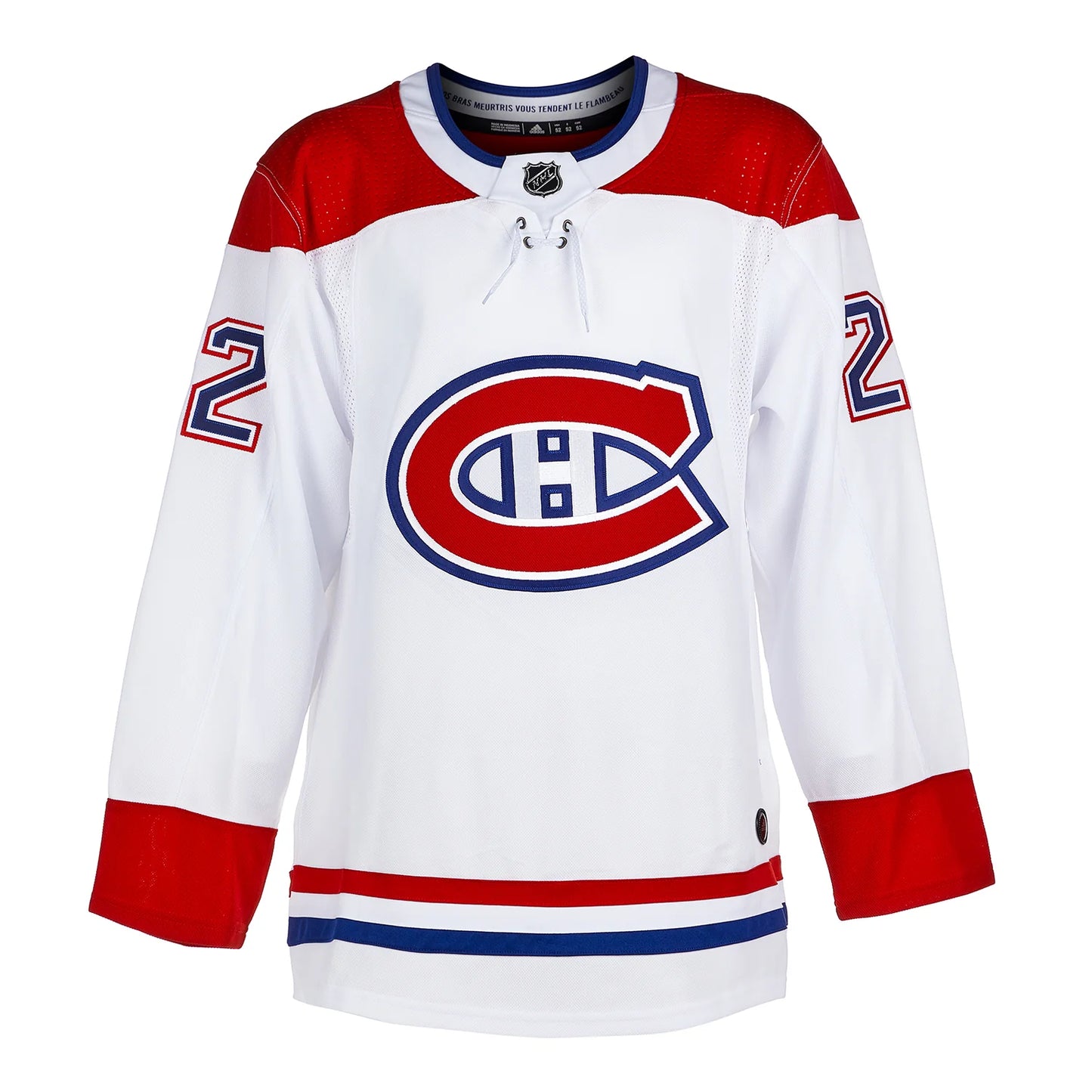 Cole Caufield Autographed Montreal Canadiens White adidas Jersey