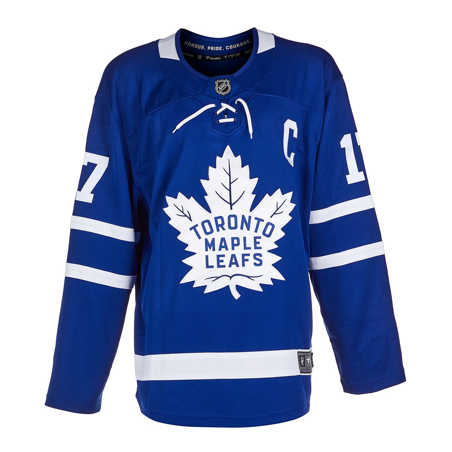 Wendel Clark Autographed Toronto Maple Leafs Blue Fanatics Jersey