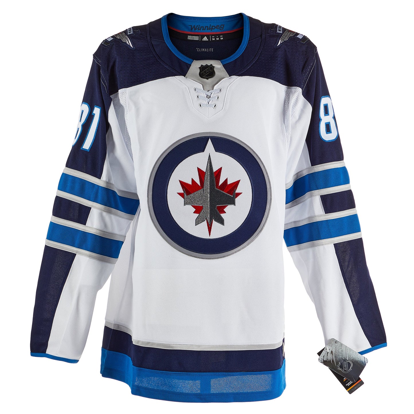 Kyle Connor Winnipeg Jets Signed White adidas Jersey