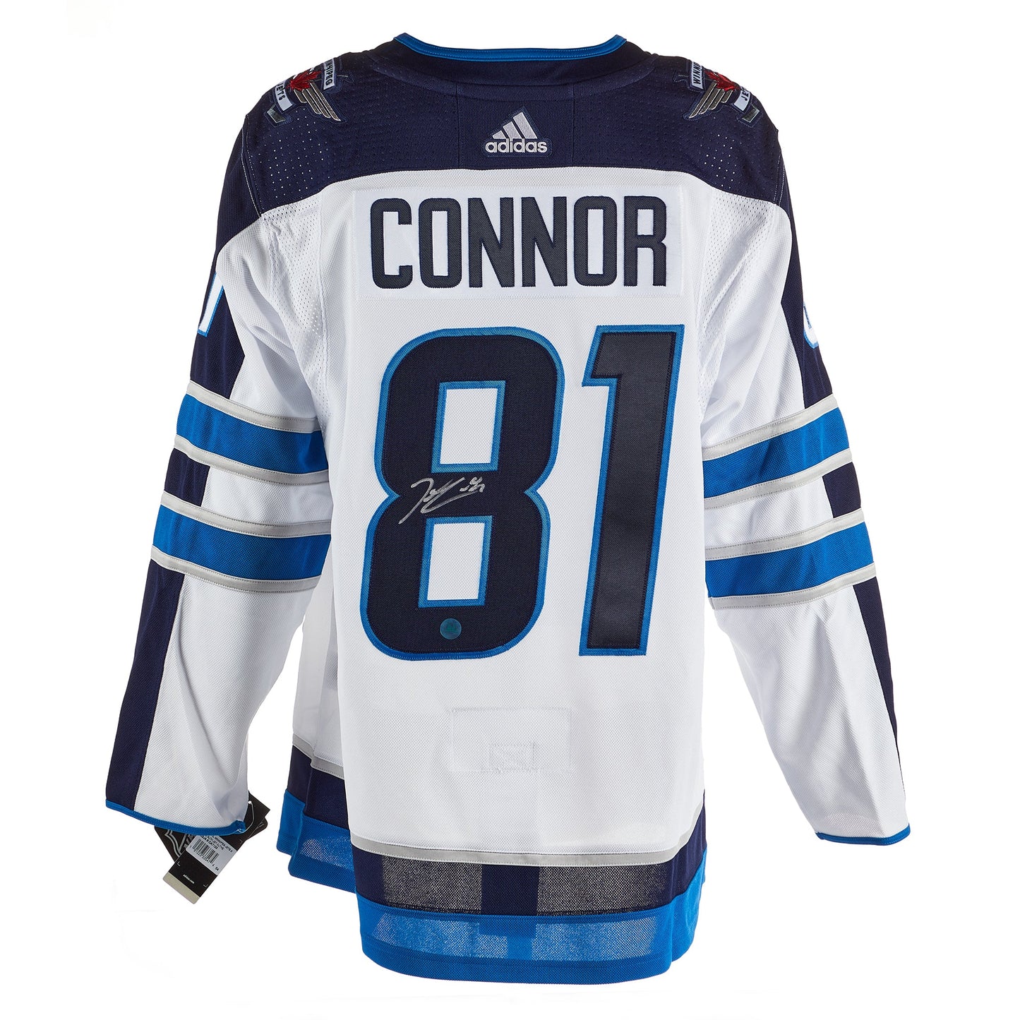 Kyle Connor Winnipeg Jets Signed White adidas Jersey