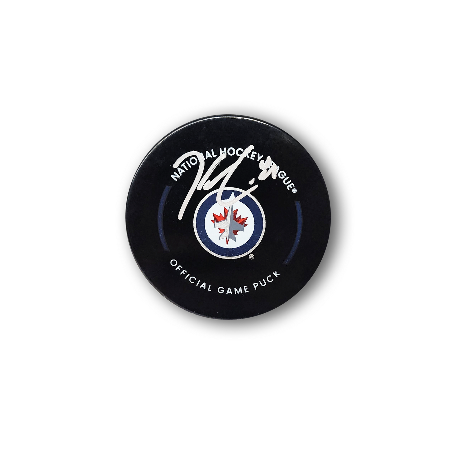 Kyle Connor Autographed Winnipeg Jets Official Hockey Puck