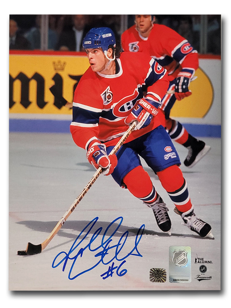 Russ Courtnall Montreal Canadiens Autographed 8X10 Photo