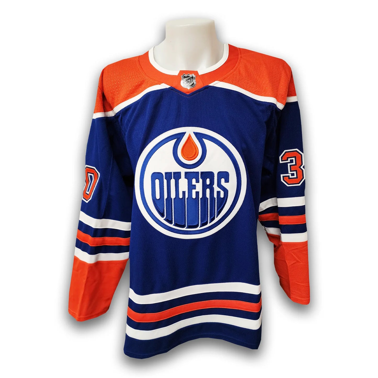 Calvin Pickard Autographed Edmonton Oilers Home Adidas Jersey