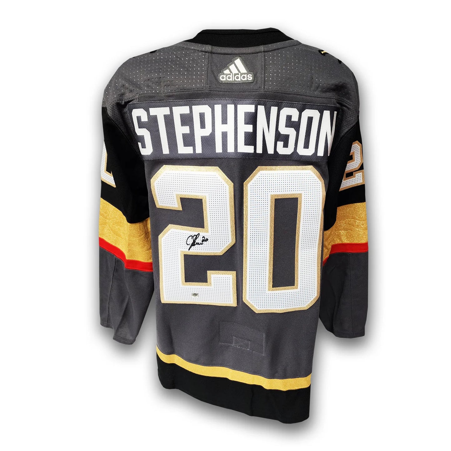Chandler Stephenson Autographed Vegas Golden Knights Alternate Adidas Jersey