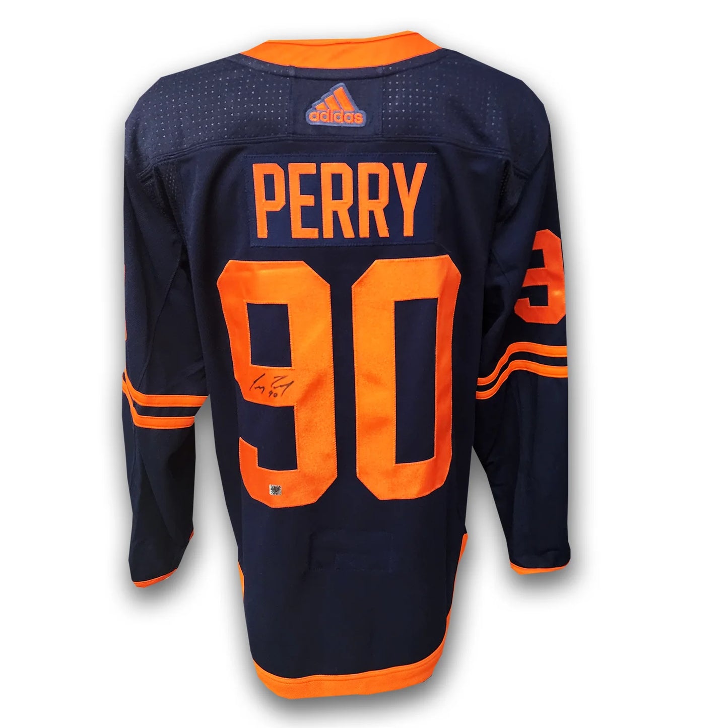 Corey Perry Autographed Edmonton Oilers Alternate Adidas Jersey
