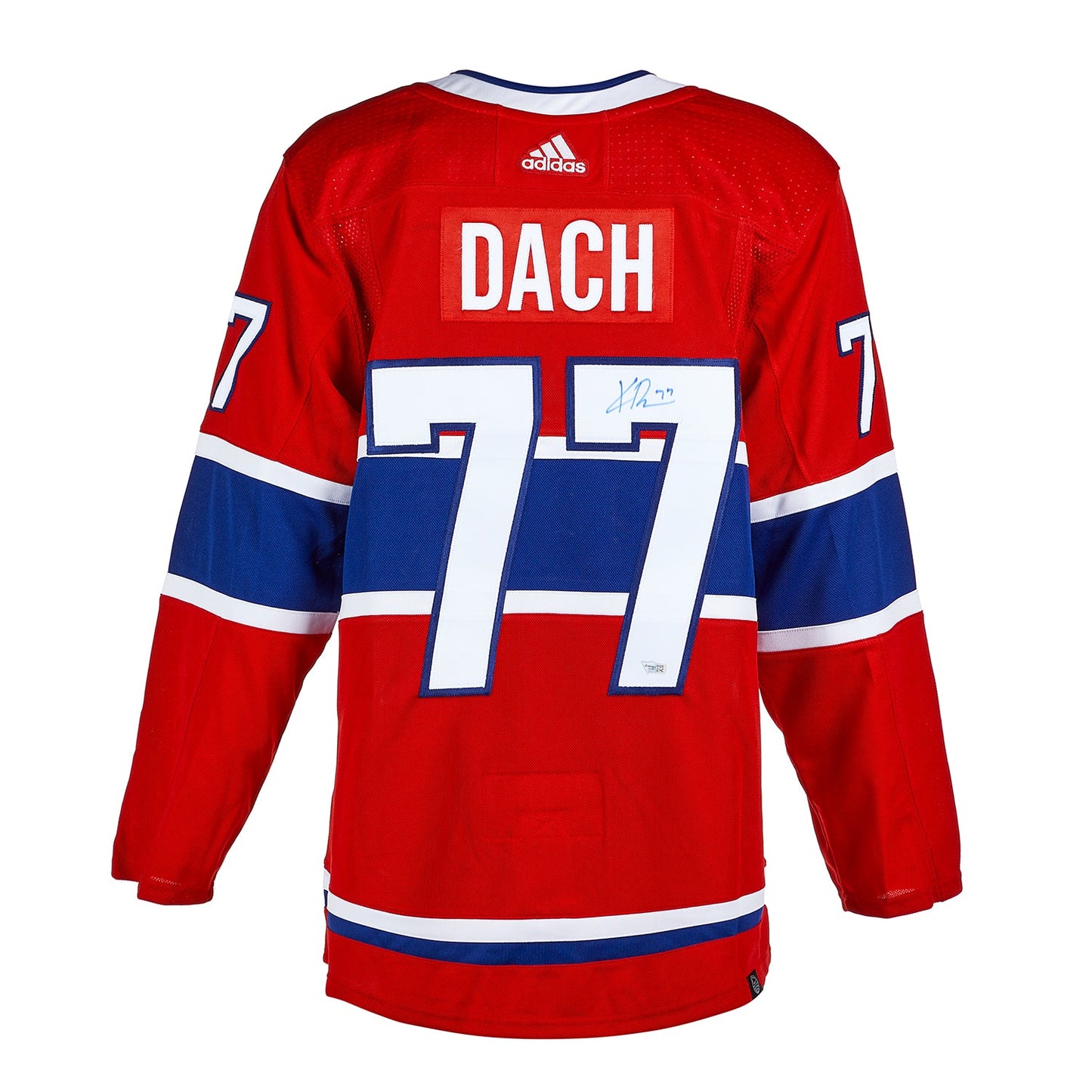 Kirby Dach Autographed Montreal Canadiens adidas Jersey