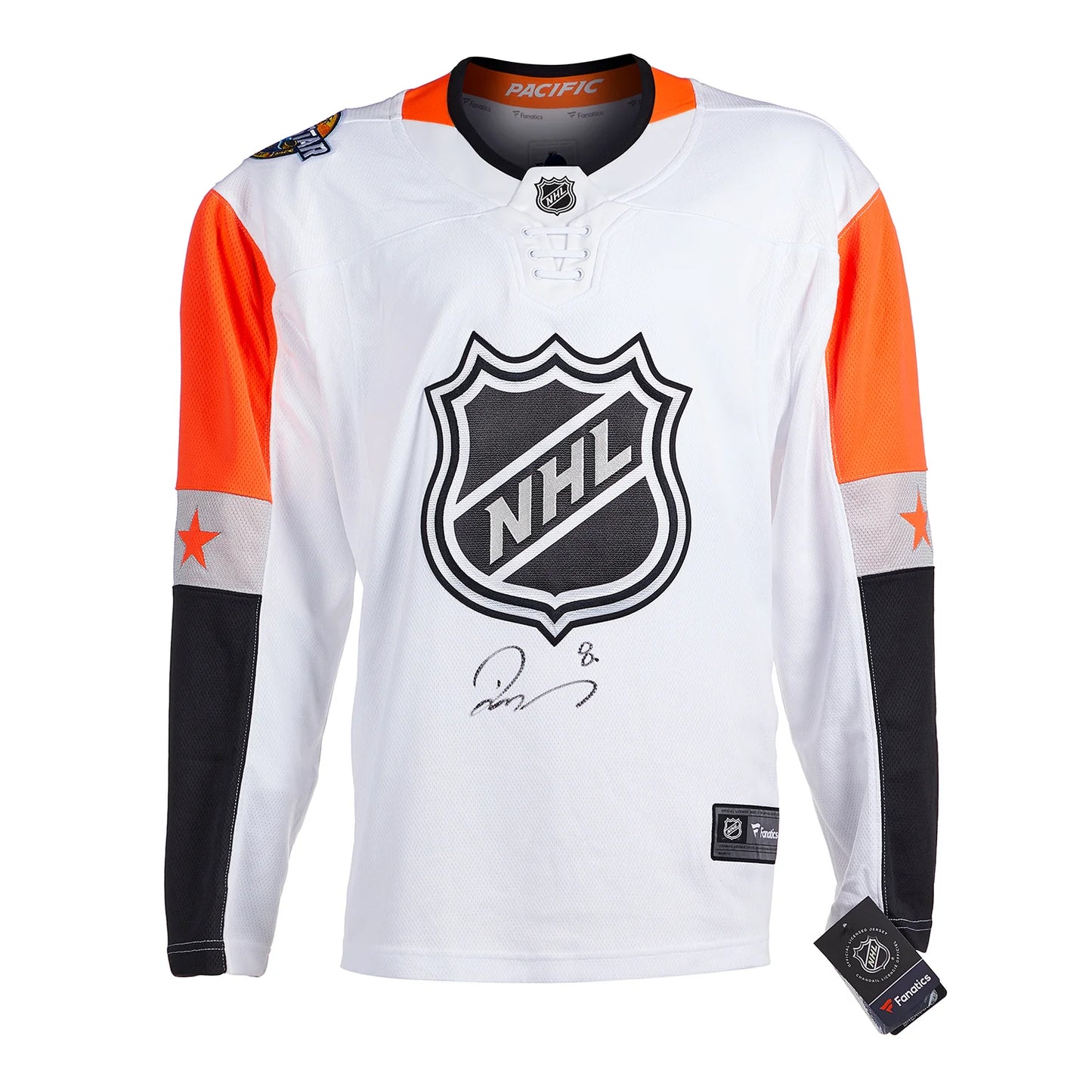 Drew Doughty 2018 NHL All-Star Game Signed on Front Fanatics Jersey