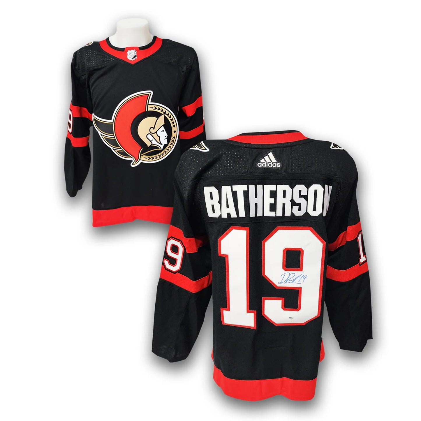 Drake Batherson Autographed Ottawa Senators Home Adidas Jersey