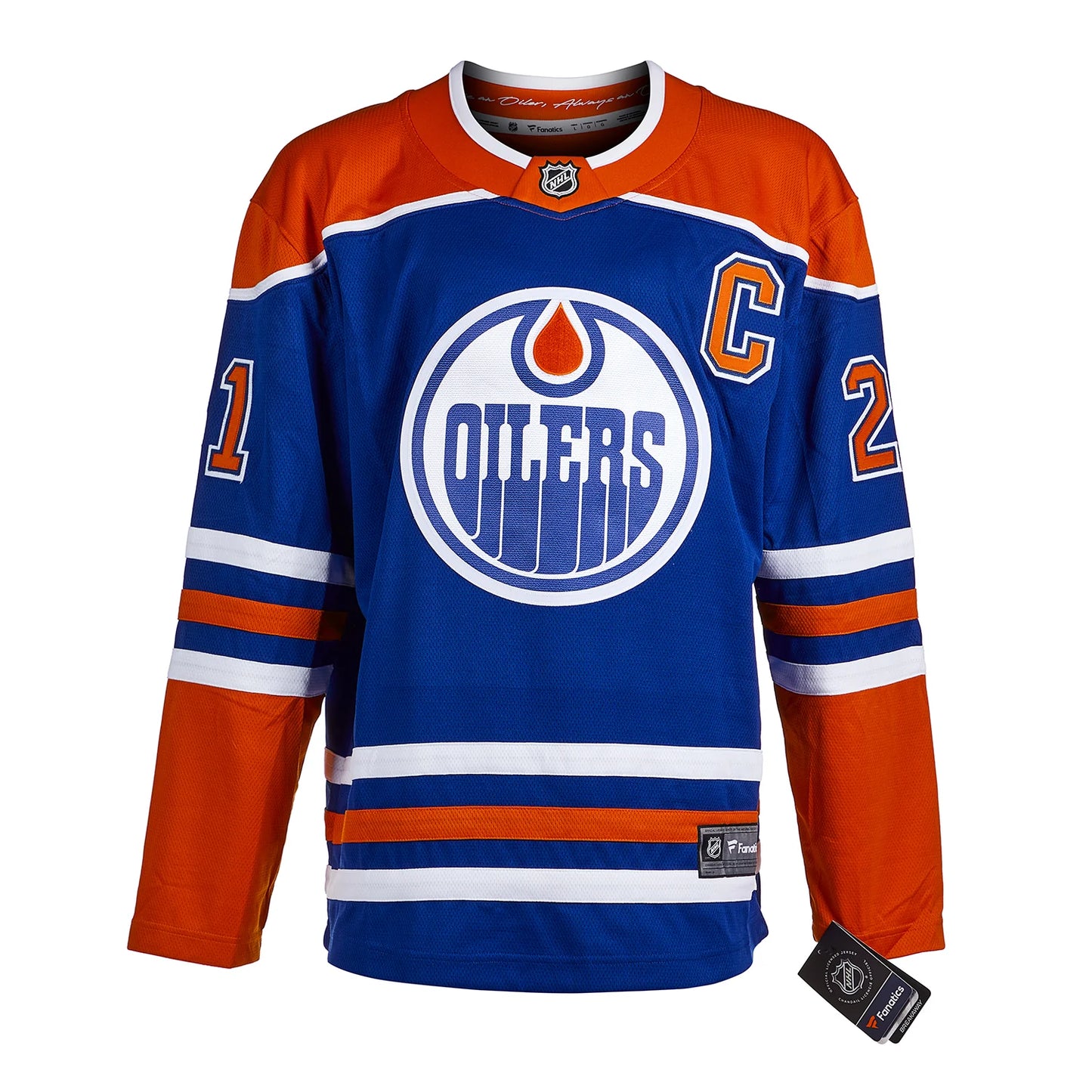Andrew Ference Edmonton Oilers Autographed Fanatics Jersey