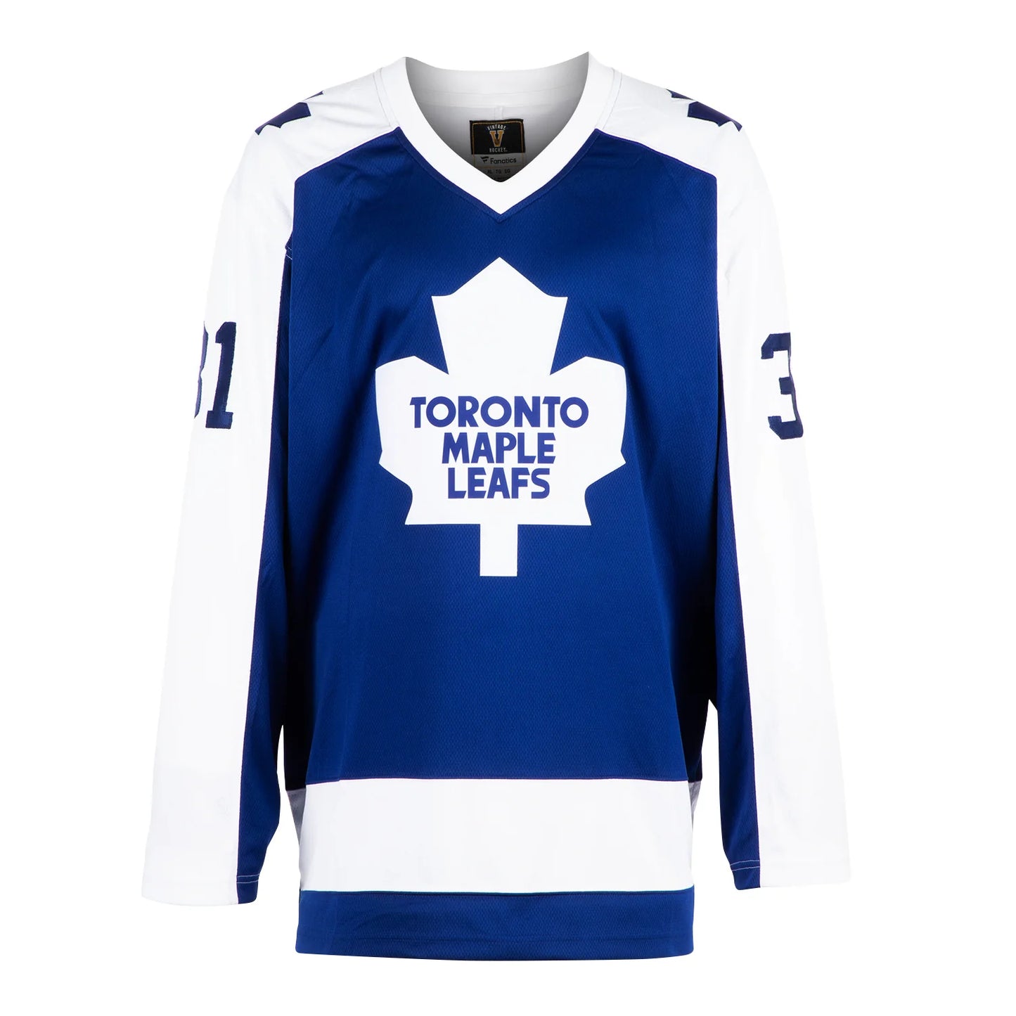 Grant Fuhr Autographed Toronto Maple Leafs Throwback Fanatics Jersey