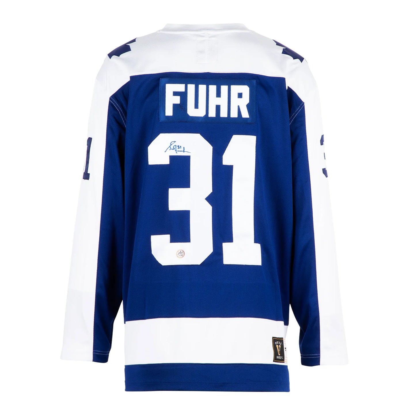 Grant Fuhr Autographed Toronto Maple Leafs Throwback Fanatics Jersey