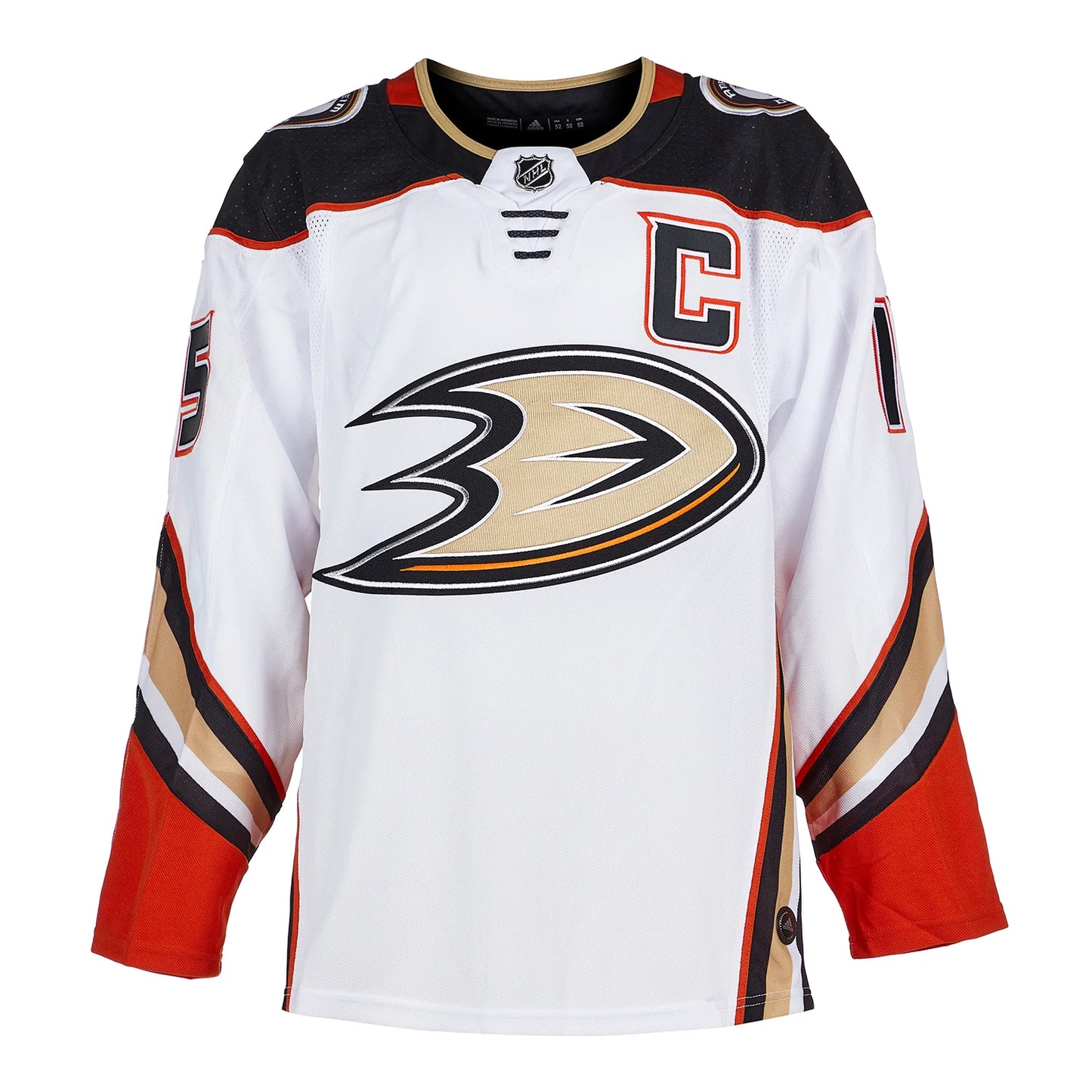 Ryan Getzlaf Signed Anaheim Ducks White adidas Jersey