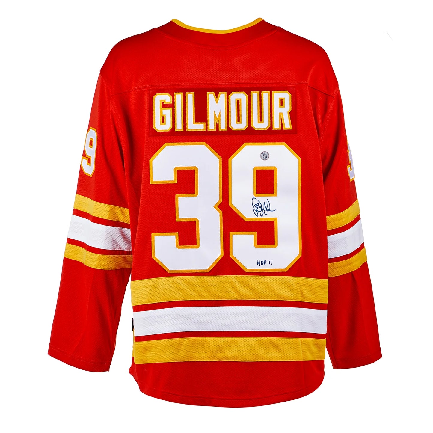 Doug Gilmour Autographed Calgary Flames Fanatics Jersey