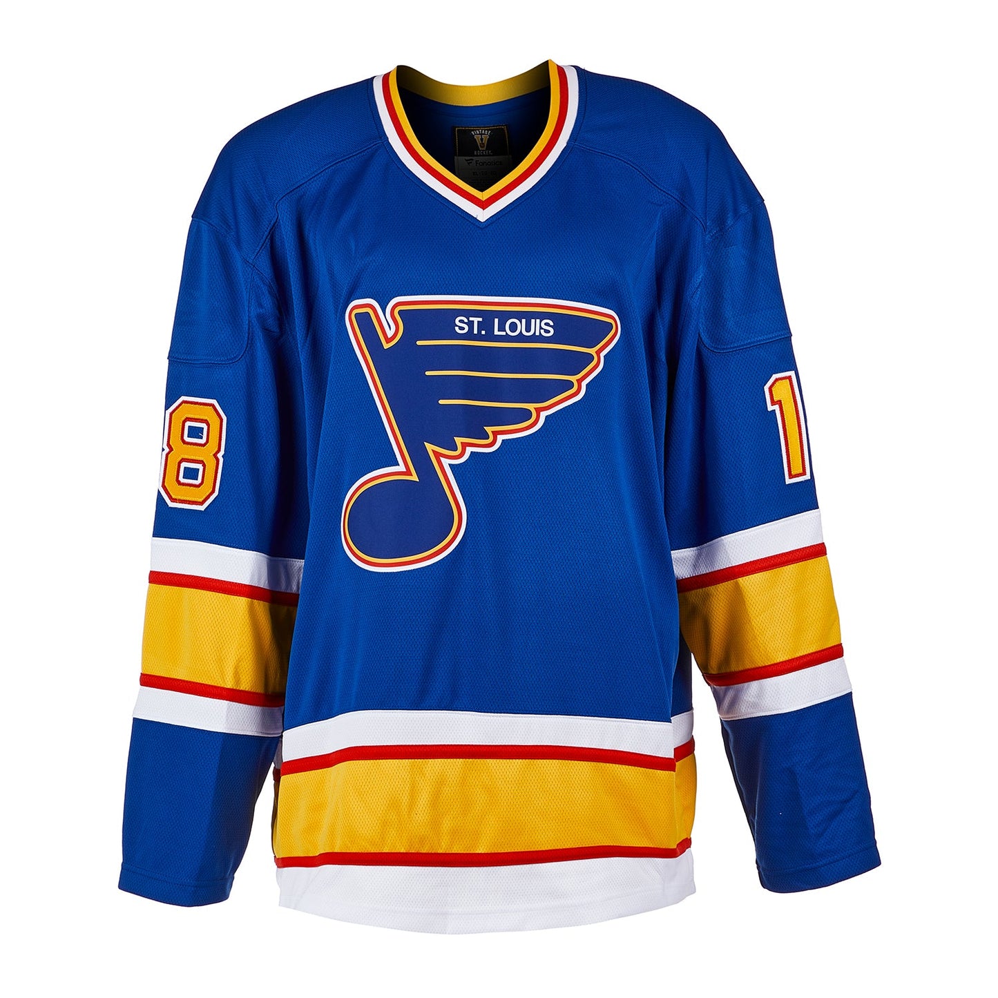 Doug Gilmour Signed St Louis Blues Retro Fanatics Jersey