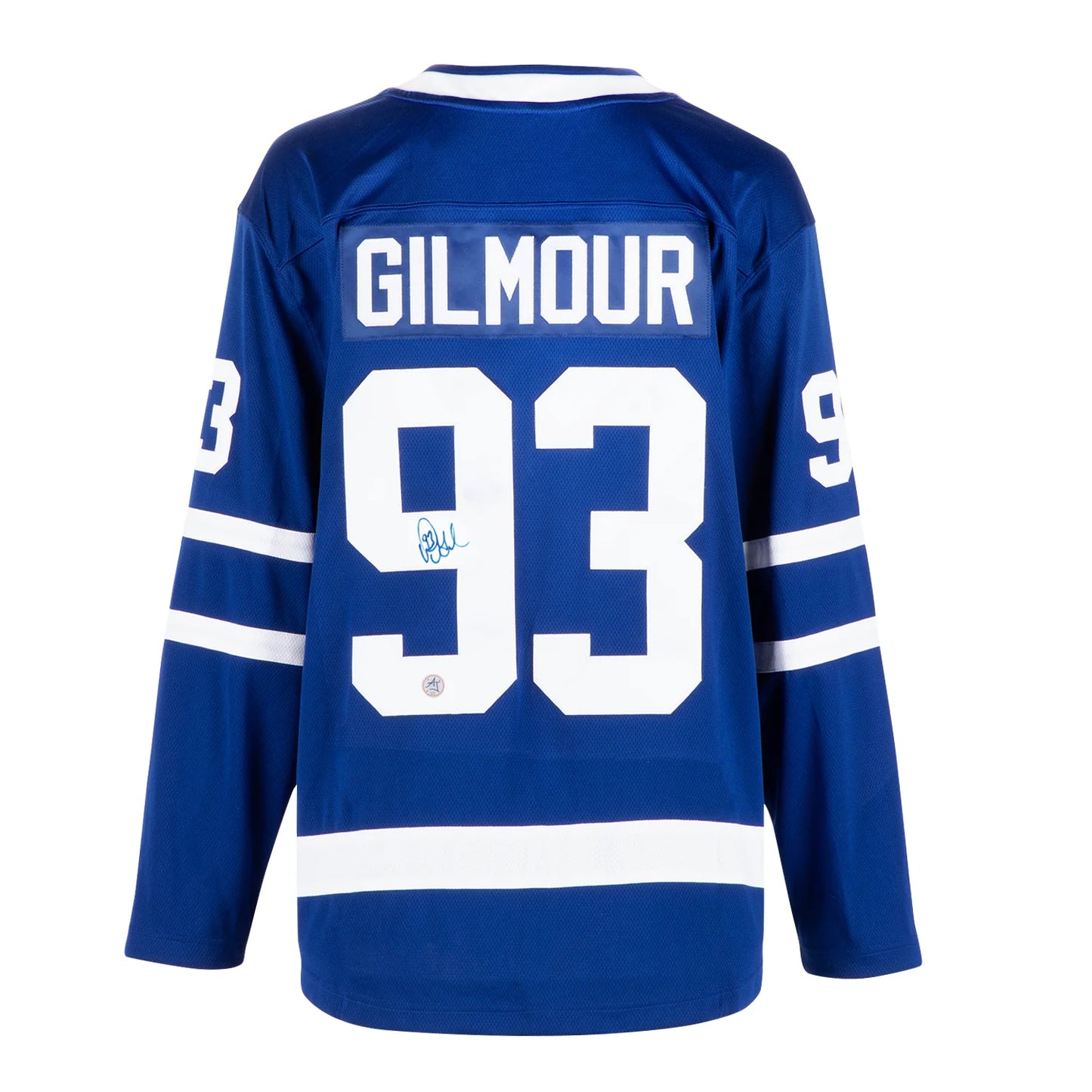 Doug Gilmour Autographed Toronto Maple Leafs Blue Fanatics Jersey