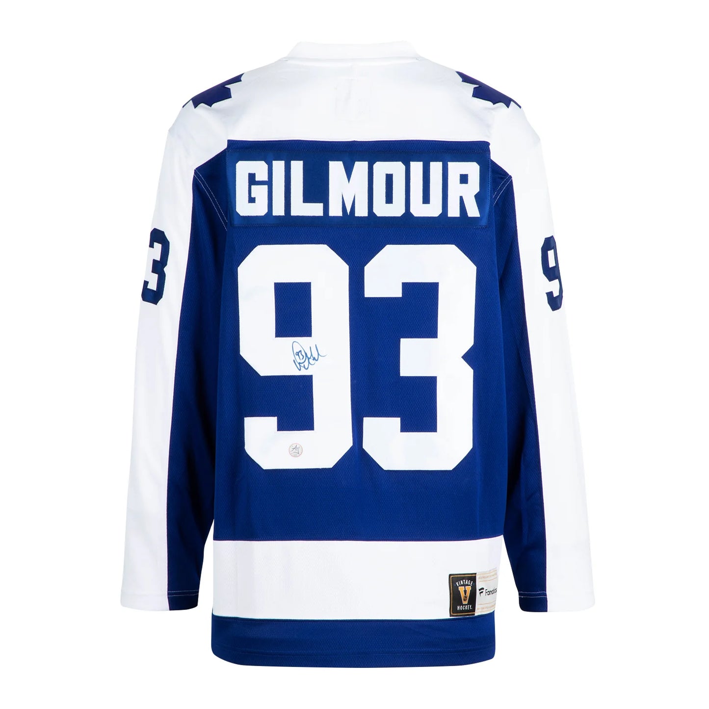 Doug Gilmour Signed Toronto Maple Leafs Throwback Fanatics Jersey