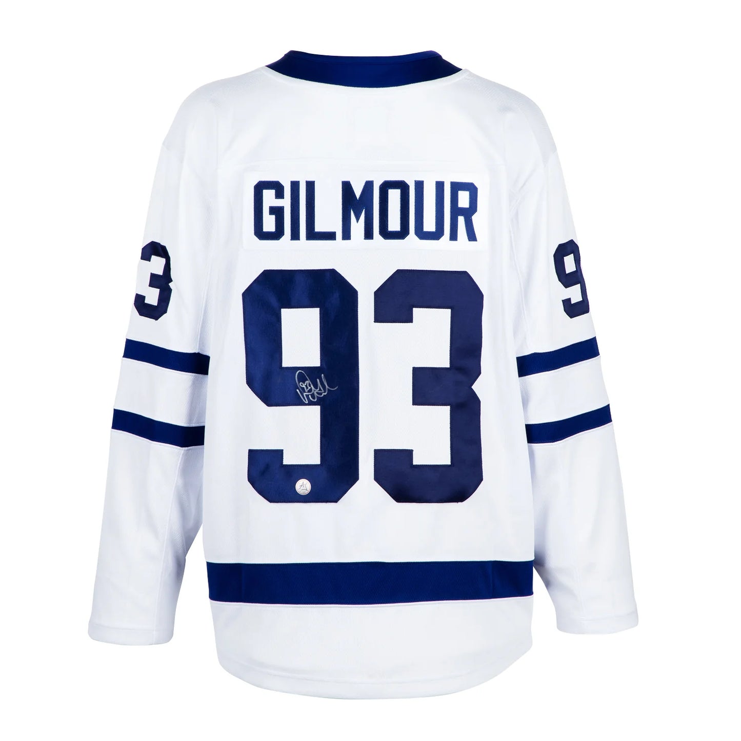 Doug Gilmour Autographed Toronto Maple Leafs White Fanatics Jersey
