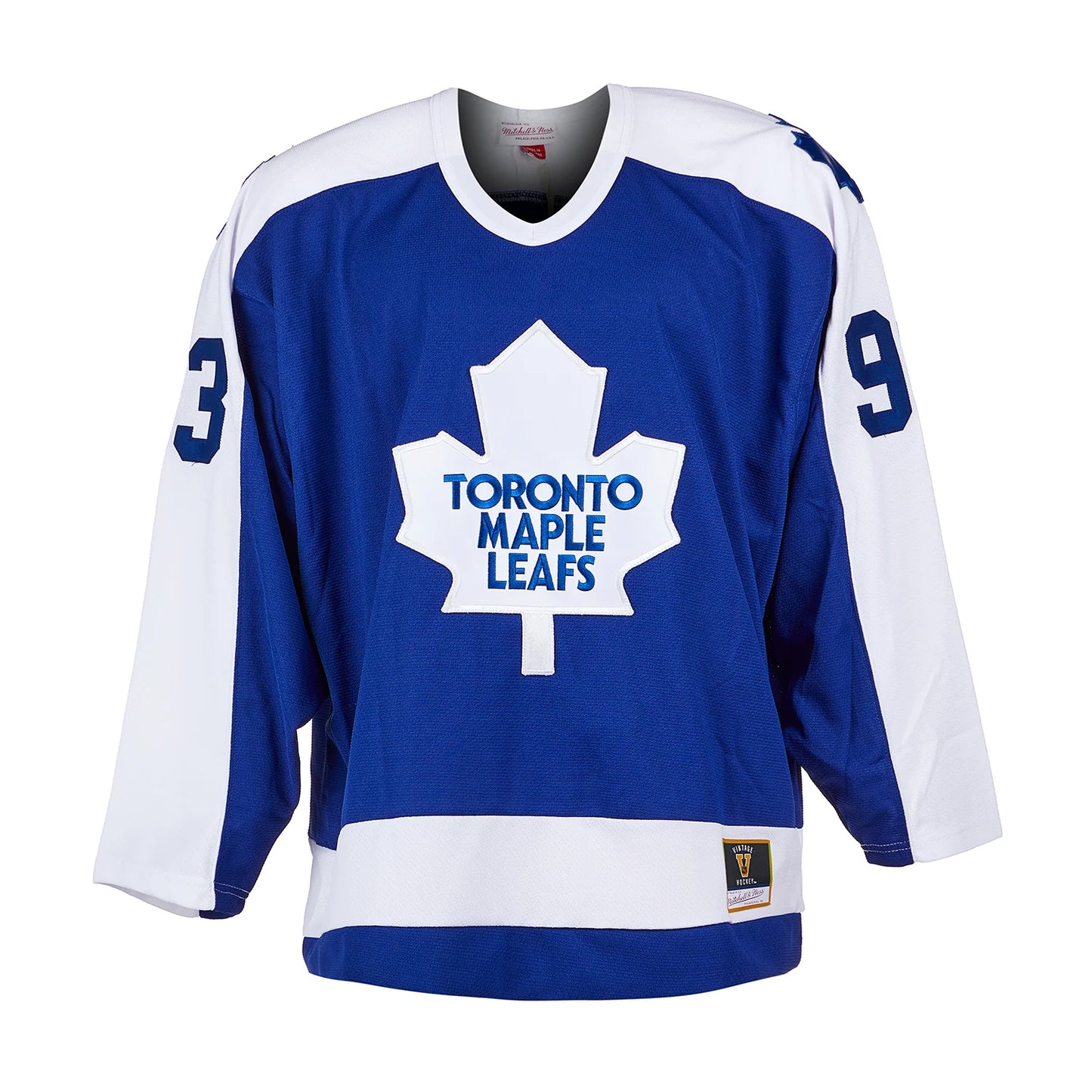Doug Gilmour Signed Toronto Maple Leafs Retro Mitchell & Ness Jersey