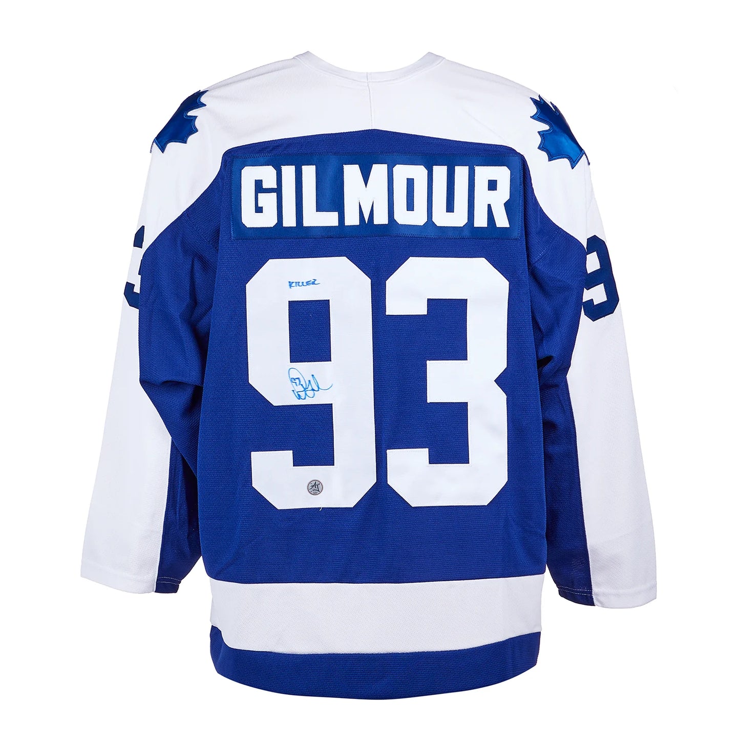 Doug Gilmour Signed Toronto Maple Leafs Retro Mitchell & Ness Jersey