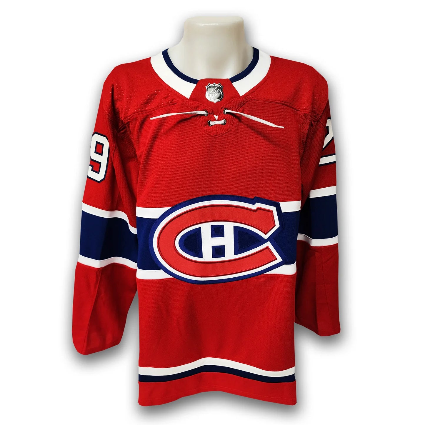 Gino Odjick Autographed Montreal Canadiens Home Adidas Jersey