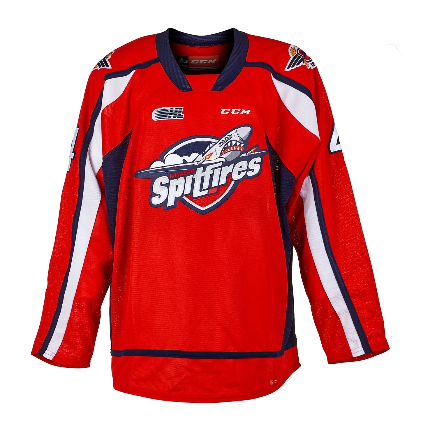 Taylor Hall Windsor Spitfires Autographed CHL Hockey Jersey