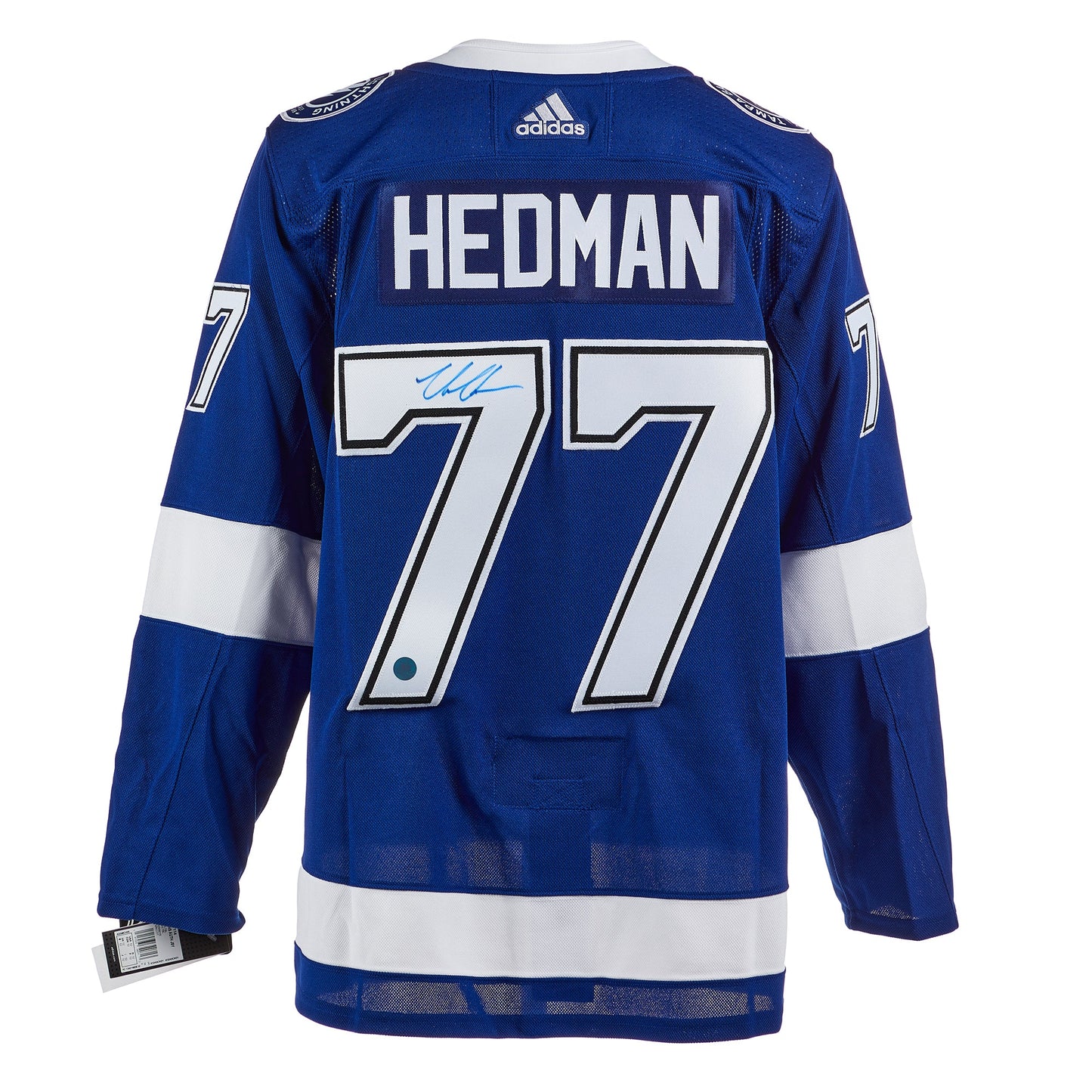Victor Hedman Tampa Bay Lightning Signed 2021 Stanley Cup adidas Jersey