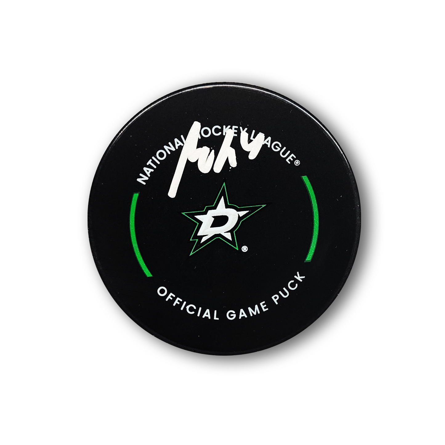 Miro Heiskanen Autographed Dallas Stars Official Hockey Puck