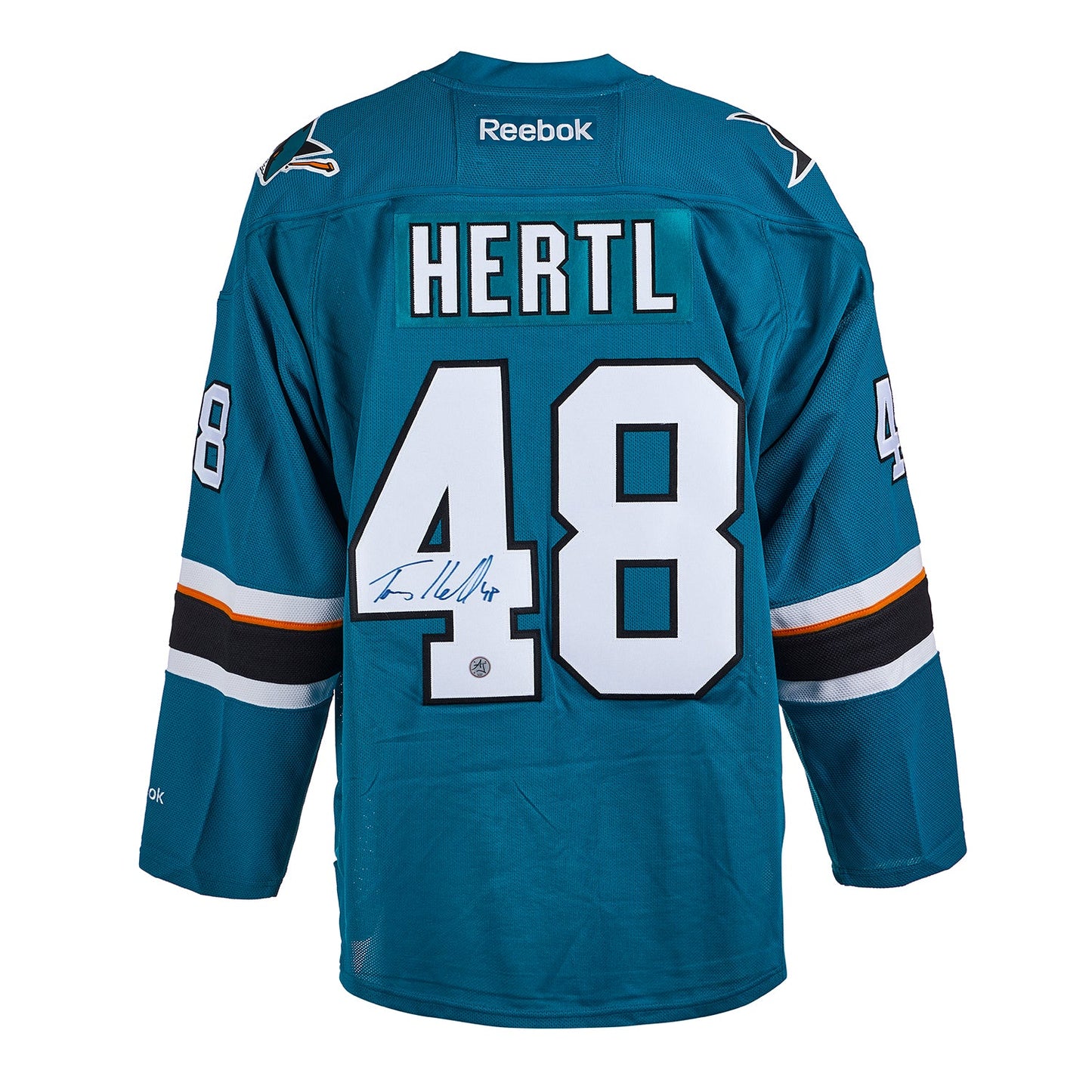 Tomas Hertl Autographed San Jose Sharks Vintage Reebok Jersey