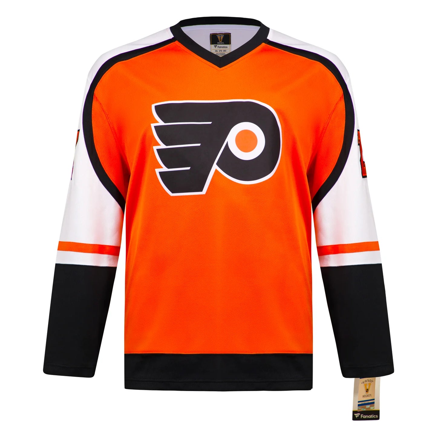 Ron Hextall Autographed Philadelphia Flyers Throwback Fanatics Jersey