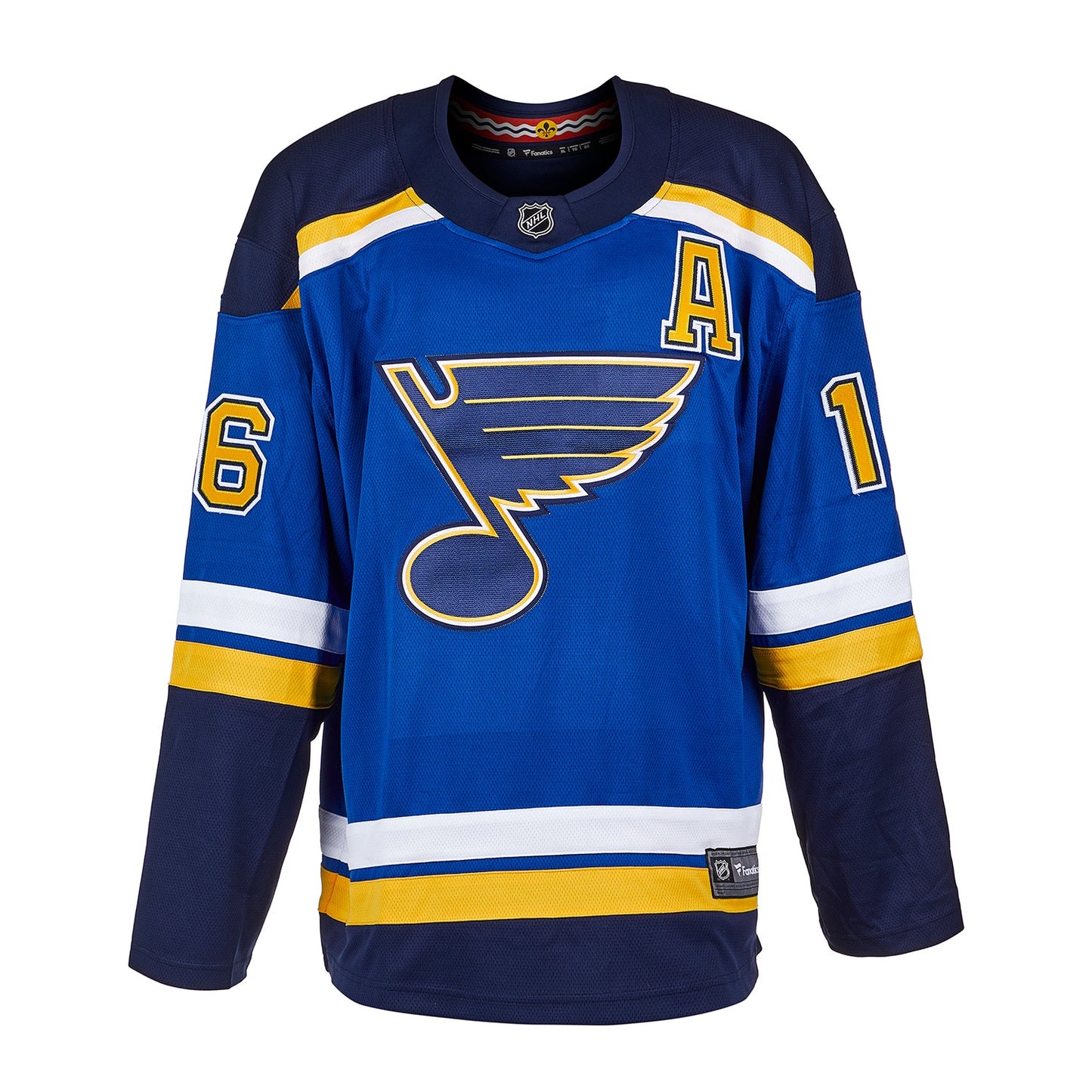 Brett Hull Autographed St Louis Blues Fanatics Jersey
