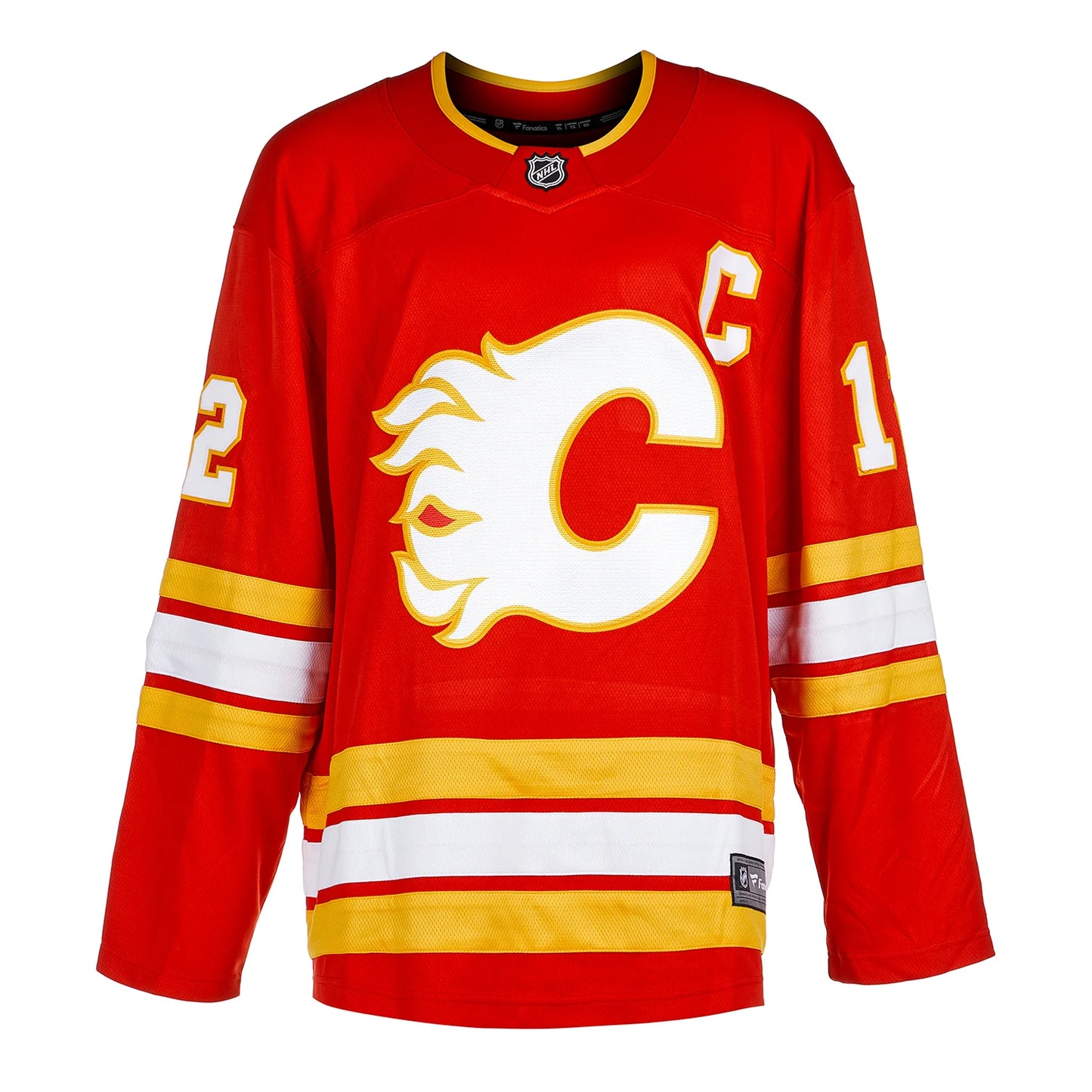 Jarome Iginla Calgary Flames Signed Retro Fanatics Jersey