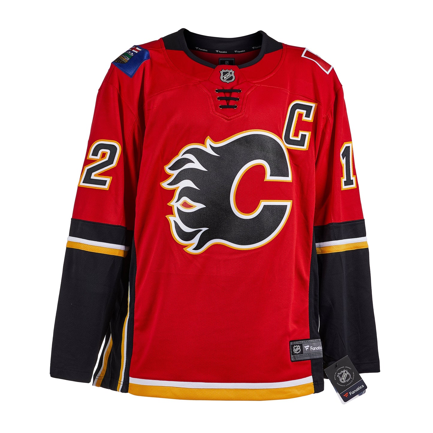 Jarome Iginla Autographed Calgary Flames Fanatics Jersey