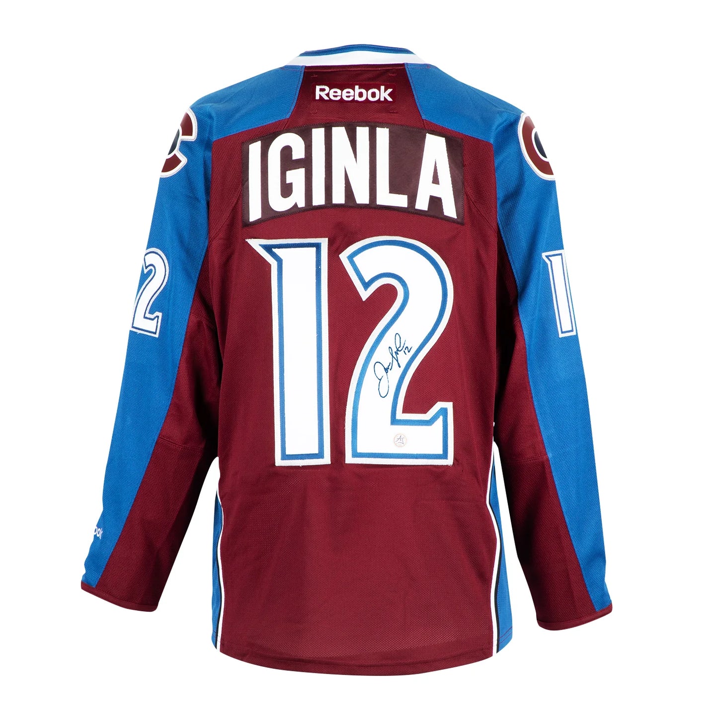 Jarome Iginla Autographed Colorado Avalanche Vintage Reebok Jersey