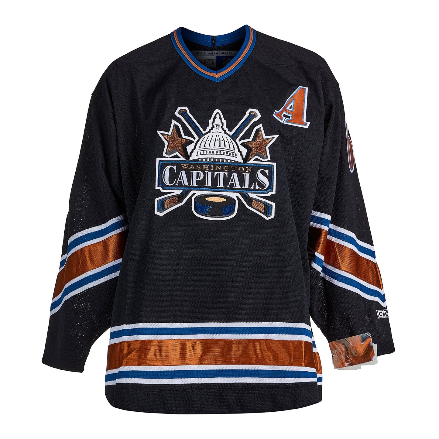 Jaromir Jagr Washington Capitals Autographed Retro CCM Jersey