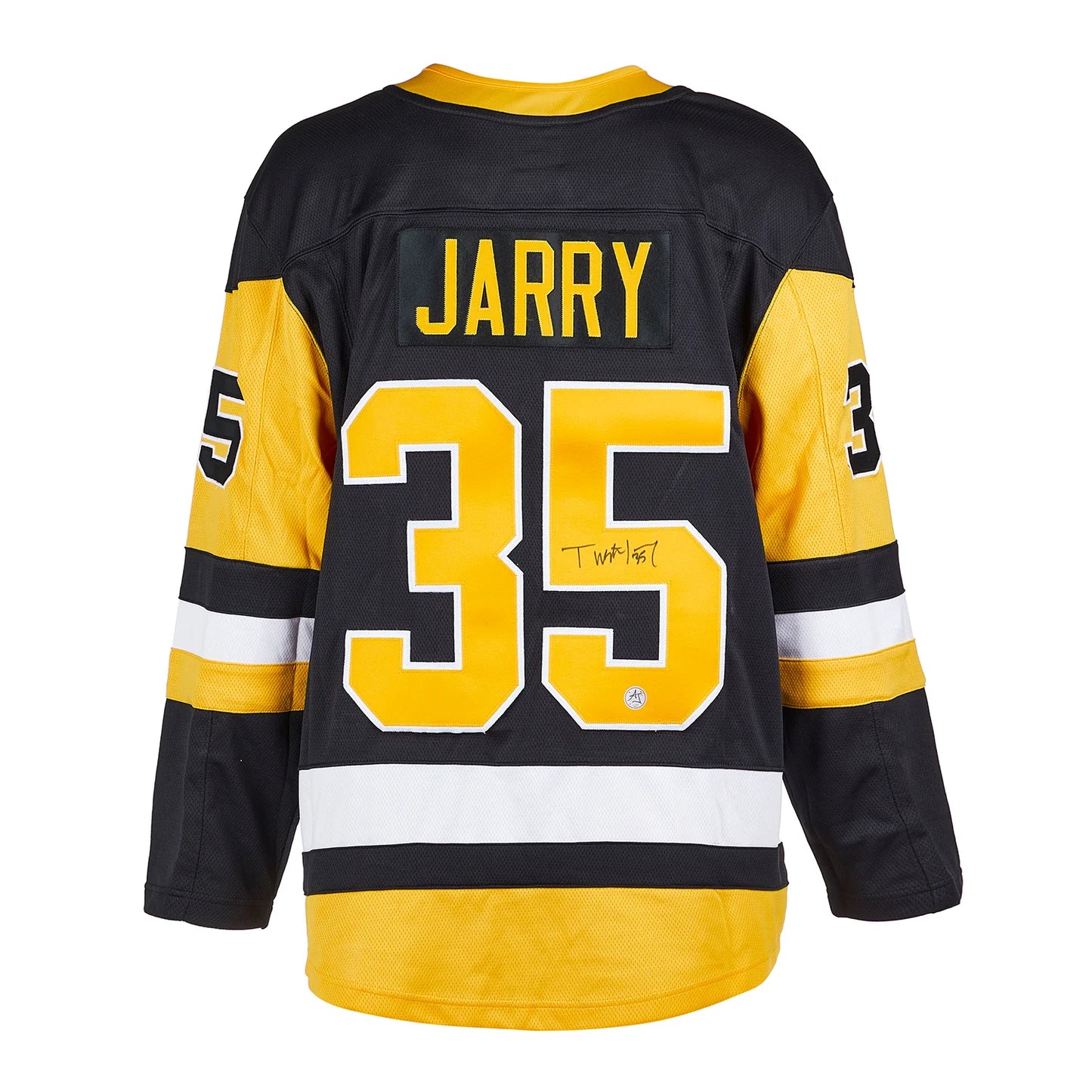 Tristan Jarry Autographed Pittsburgh Penguins Fanatics Jersey