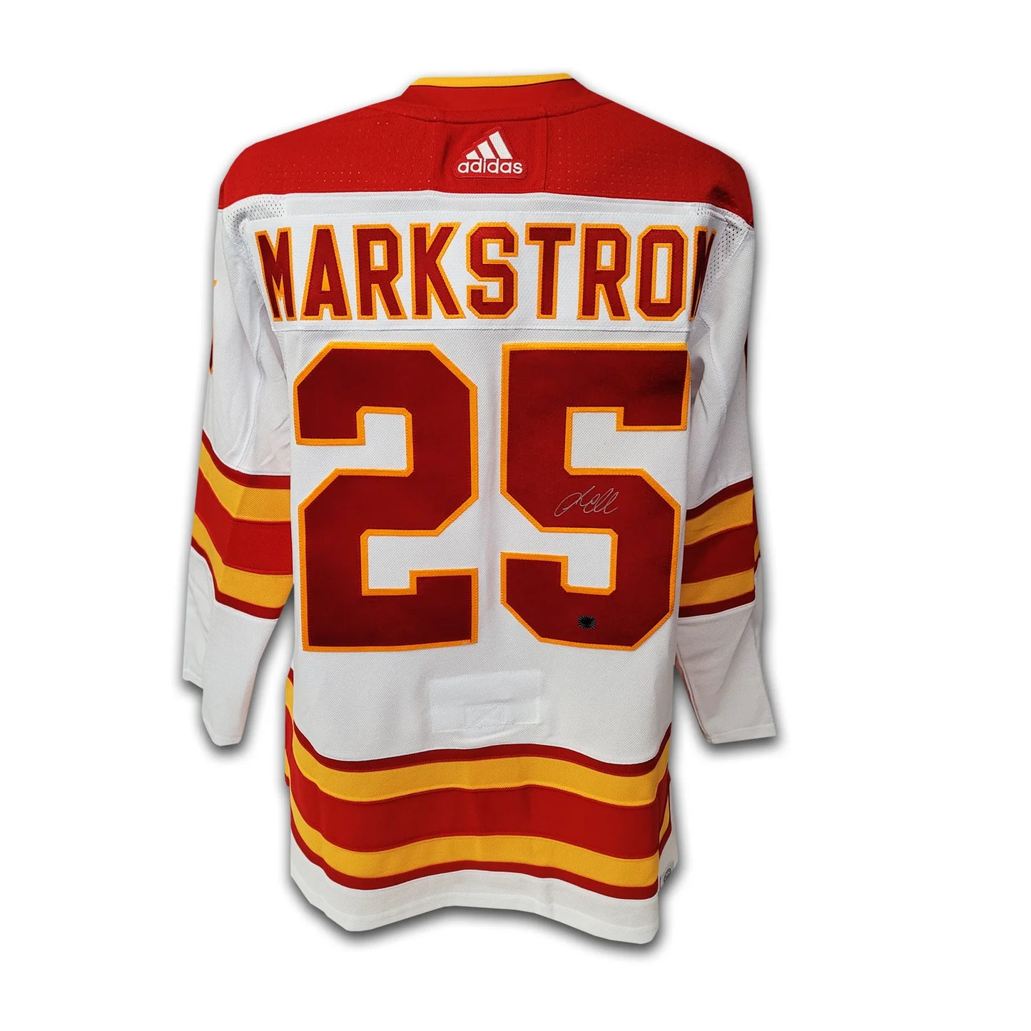Jacob Markstrom Calgary Flames White Adidas Jersey